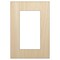 Rectangle Outline Box Frame Unfinished Wood Shape Piece Cutout for DIY Craft Projects